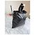 Borsa a tracolla Gucci in pelle nera lucida Nero - vista 5