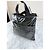 Borsa a tracolla Gucci in pelle nera lucida Nero - vista 8