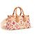 Borsa Louis Vuitton OntheGo est-ovest Rosa Bianco Beige Arancione