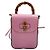 Borsa a mano Gucci Bamboo Line Rosa