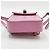 Borsa a mano Gucci Bamboo Line Rosa - vista 3
