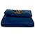 Billetera bifold de piel de cordero matelasse Coco Mark de Chanel Azul - vista 3