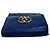 Billetera bifold de piel de cordero matelasse Coco Mark de Chanel Azul - vista 6