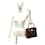 Céline Borsa a mano Celine Macadam Blason Triomphe Marrone - vista 2
