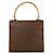 Céline Borsa a mano Celine Macadam Blason Triomphe Marrone - vista 3