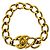 Bracciale in charm dorato con motivo Turnlock di Chanel Coco Mark D'oro - vista 4