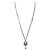 Collana Pendente in Argento Chanel Coco Mark