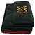 Portafoglio tri-fold in pelle di agnello matelassé Coco Mark Chanel 19 Nero - vista 5