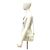 Céline Borsa a Spalla in Pelle CELINE Carriage Bianco - vista 2