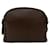 Yves Saint Laurent Schultertasche aus gestepptem Leder Braun  - Ansicht 3
