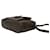 Yves Saint Laurent Schultertasche aus gestepptem Leder Braun  - Ansicht 8