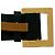 Cinto de lona e couro com fivela logo FF listrada Pecan da Fendi Marrom Preto - vista 3