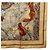 Bufanda de seda Casse Noisette marrón Hermès 90 Castaño Beige - vista 6