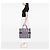 Book Tote Dior Blau Große Canvas Gestreifte Tasche Marineblau - Ansicht 11