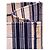 Book Tote Dior Blau Große Canvas Gestreifte Tasche Marineblau - Ansicht 7