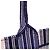 Book Tote Dior Blau Große Canvas Gestreifte Tasche Marineblau - Ansicht 9