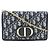 Pochette 2 in 1 Dior Blue Oblique 30 Montaigne