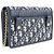 Pochette 2 in 1 Dior Blue Oblique 30 Montaigne - vista 2