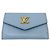Cartera Lock Mini de cuero con tres pliegues Louis Vuitton Azul - vista 6