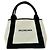 Borsa tote S logo Balenciaga blu navy Nero Crudo