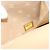 Cartera Chanel Coco botón de cuero Beige - vista 7