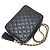 Borsa a spalla con catena matelassé nera Chanel Nero - vista 4