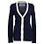 Prada V-Ausschnitt-Cardigan aus marineblauem Kaschmir