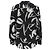 Hugo Boss Blusa de seda negra con estampado Banora de Boss Multicolor - vista 4