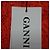 Ganni Midikleid aus rotem Polyester mit Spitzen-Details - Ansicht 6