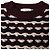 Suéter geométrico oversized Victoria Victoria Beckham en viscosa multicolor - vista 5