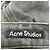 Jeans reto Palma Patch em algodão cinza da Acne Studios - vista 4