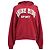 Sudadera Anine Bing Alec en algodón rojo Roja