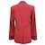 Blazer de lino rojo de un solo botón Theory Roja - vista 3