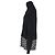Balenciaga Panelled Halb-Zip Pullover aus schwarzer Wolle - Ansicht 2