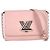 Borsa a Spalla Louis Vuitton Twist MM in Pelle Epi Rosa