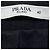 Pantalones cargo rectos Prada en lana gris oscuro - vista 3