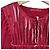 Autre Marque Power Net Bluse VIVIENNE TAM Rot - Ansicht 9