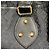 Autre Marque 2-in-1 Handtasche in Rostfarbe Schwarz Golden - Ansicht 14