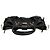Autre Marque 2-in-1 Handtasche in Rostfarbe Schwarz Golden - Ansicht 3