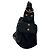 Autre Marque 2-in-1 Handtasche in Rostfarbe Schwarz Golden - Ansicht 6