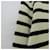 Top de algodón a rayas MARC JACOBS Negro Blanco roto  - vista 3