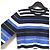Autre Marque Gestreifter Strickpullover Mackintosh London Weiß Blau Marineblau - Ansicht 3