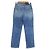 Jeans de mezclilla rectos y cortos con detalles de cadena Givenchy Azul - vista 2