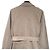 Autre Marque Trench coat duplo abotoado com cinto NSF Marrom Bege - vista 4