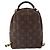 Louis Vuitton Palm Springs Backpack Monogram Canvas Mini Brown - view 2