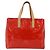 Borsa Reade Monogram Vernis PM di Louis Vuitton Rosso