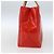Borsa Reade Monogram Vernis PM di Louis Vuitton Rosso - vista 4