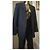 Autre Marque Completo giacca e pantaloni gessati Luca D'Altieri Nero Grigio - vista 3