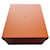 large Hermès box for Hermès Birkin 25 handbag model number 1497 Orange