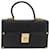 VERSACE Handtasche aus schwarzem und goldenem Leder Auth ka1996  - Ansicht 13